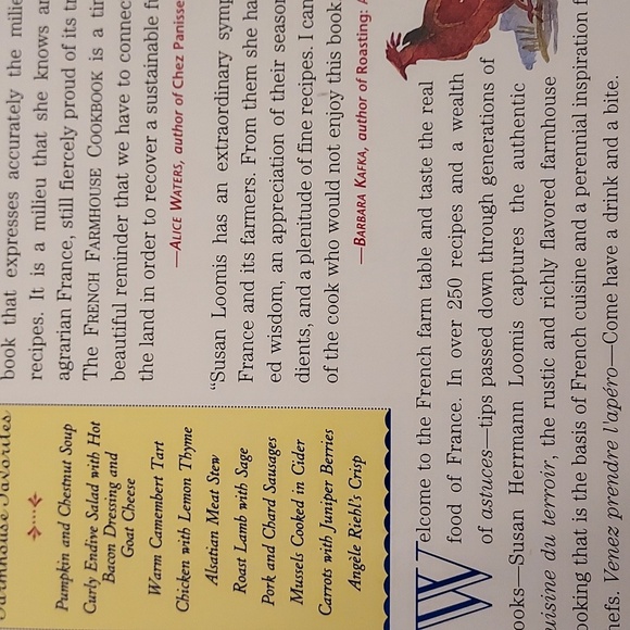 Cookbook French Farmhouse Cookbook Susan Loomis - Picture 10 of 10